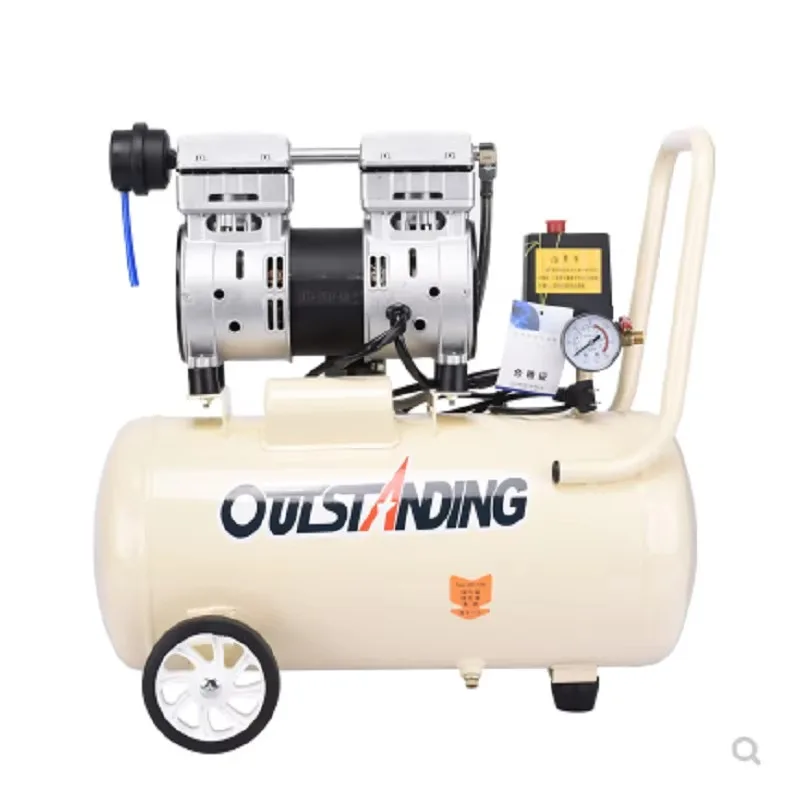 Premium 40L Air Compressor Portable High-Pressure Silent Air Pump for Compressor. Small Oil-Free Industrial-Grade Air Compressor