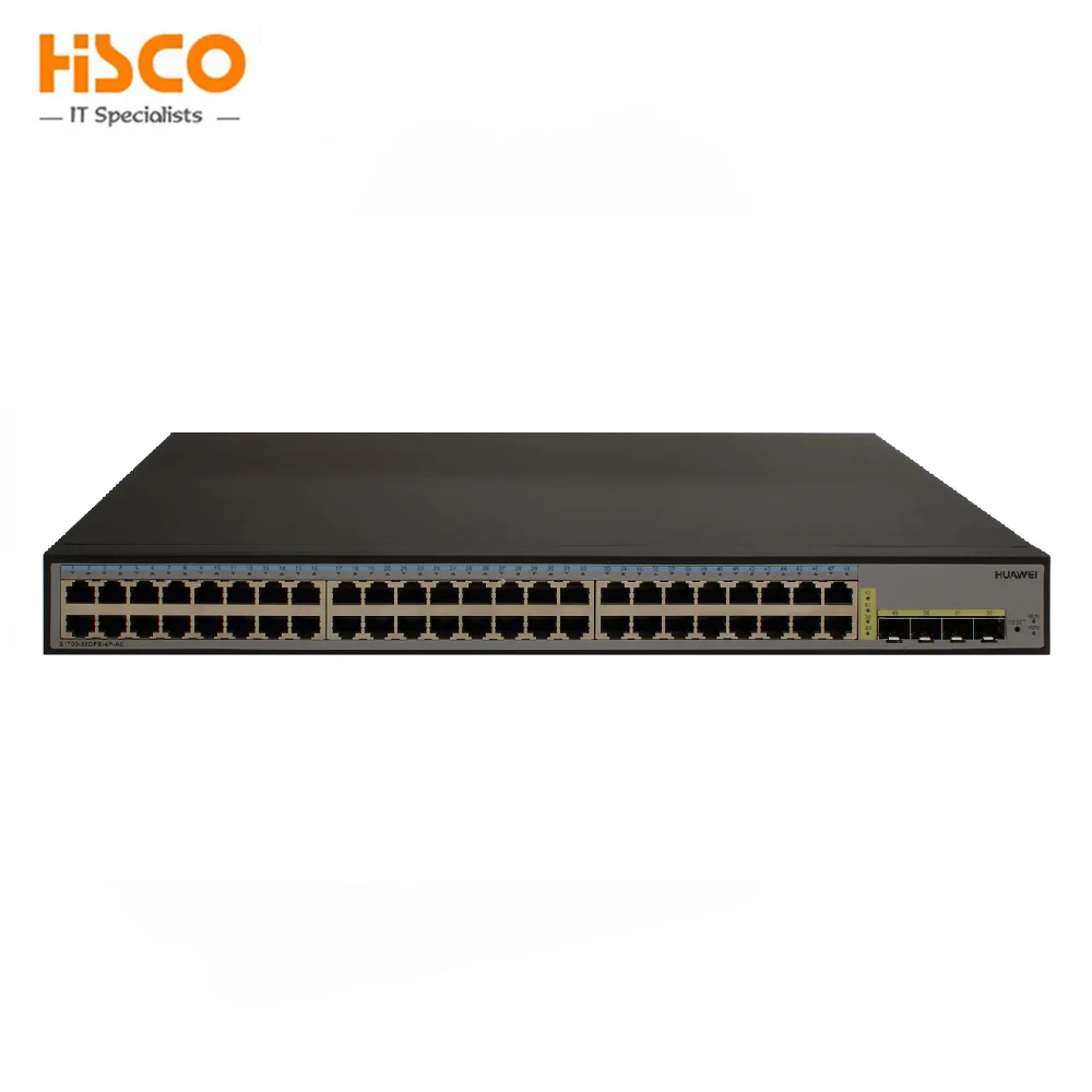 Оригинальный S5700-52X-PWR-LI-AC 02354218 для Huawei S5700-LI серии PoE коммутатор 48 x + 10/100/1000BASE-T порта 4 110GE программирования в производственных условиях порт