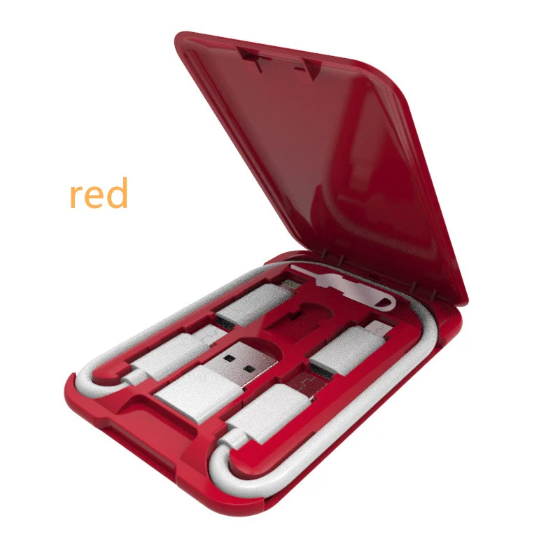 Прямая поставка 2021 6 в 1 USB зарядный кабель для Type C уникальный дизайн многофункциональная удобная зарядка телефона мужчин и женщин