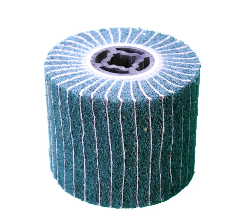 115mm strip disc fiber plastic backing disc wire wheel