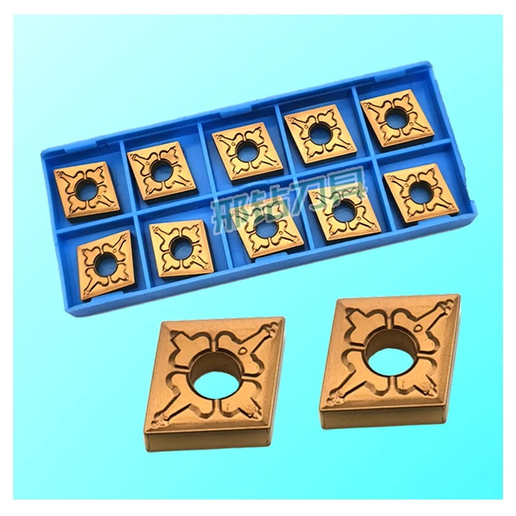 iso standard carbide inserts CNMG120404-DF External Turning Tool CNMG120408-EM For Steel Machining YBC252