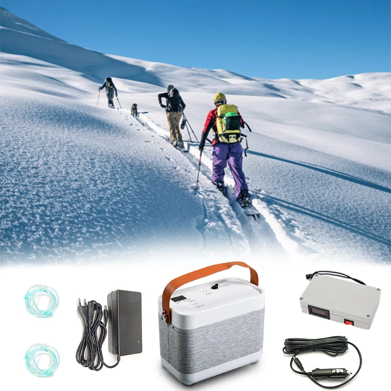 New Factory Price 5 Liters Oxygen Concentrator Price Portable 5l Oxygen Generator Device With Rechargeable Battery