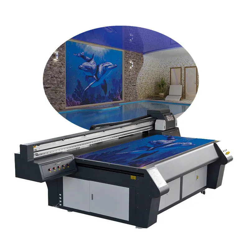 Manufacture Industrial Photo Printers Ntek China for Sale YC2513 Digital Printer Flatbed Printer UV Ink,uv Curable Ink 3 Years