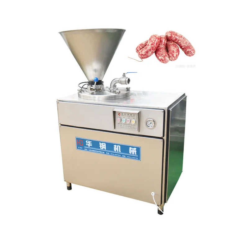 Hydraulic sausage filling machine salami production line electric hot dog stuffer machine sausage filler