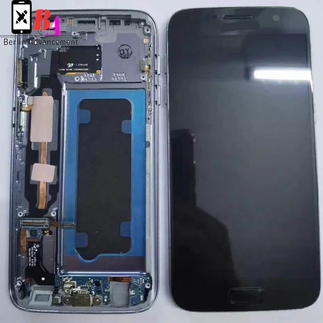 Full Original Super AMOLED Phone screen for Samsung S7 edge LCD display