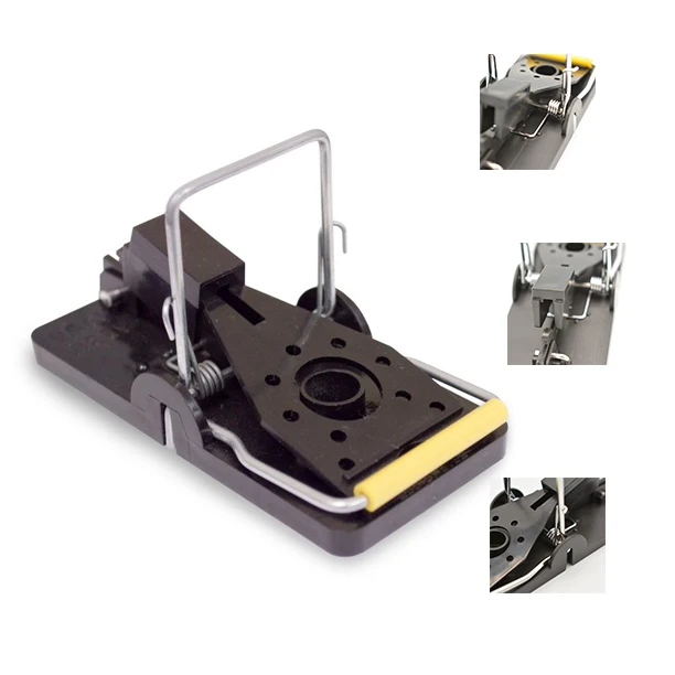 Cheap price Mousetrap Bait Snap Spring Rodent Reusable Rat Catching Mice Mouse Traps