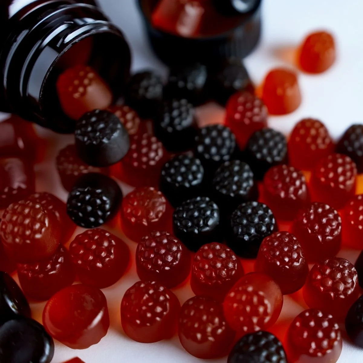 Apple Cider Vinegar 1000mg Berry Gummies GMPc OEM Private Label Bottle ACV Gummies Weight Loss Formula Made in USA