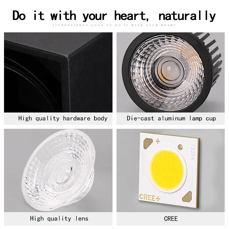 Потолочная лампа Puluoti с двойной головкой и регулируемым углом освещения для магазина одежды