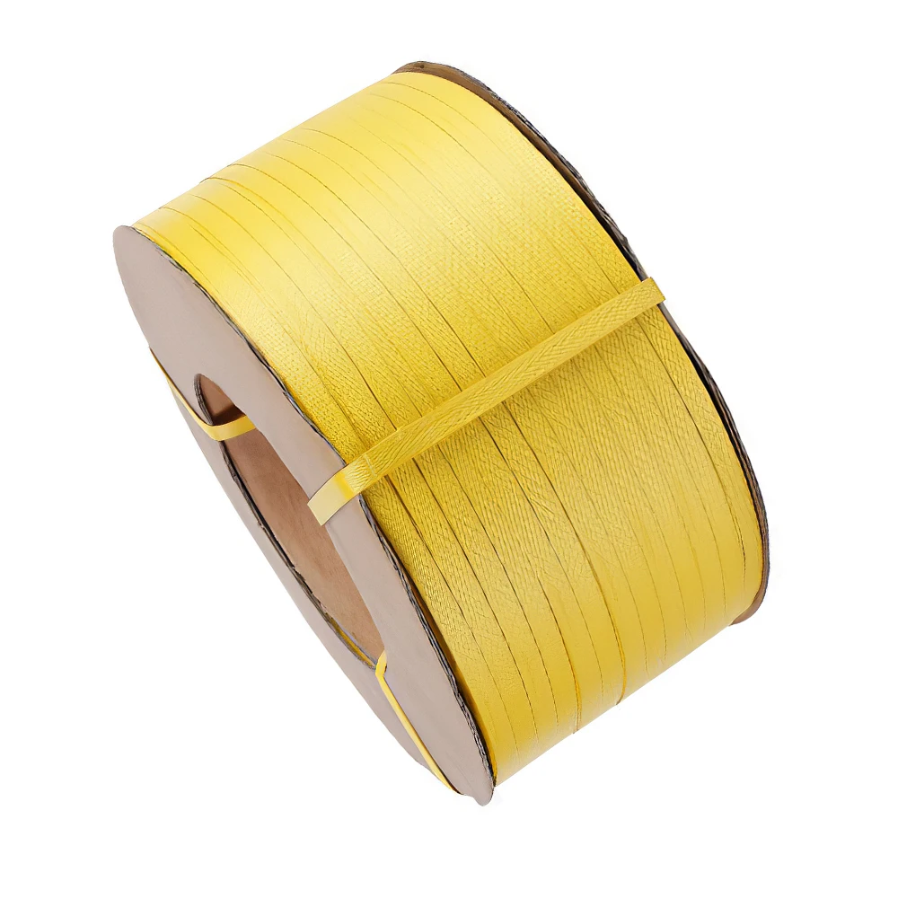 Фабричный Пластиковый Полипропиленовый упаковочный поддон PP ленточный шнур для ПЭТ обвязочная рулонная лента под заказ полиэфирный полипропиленовый ремешок