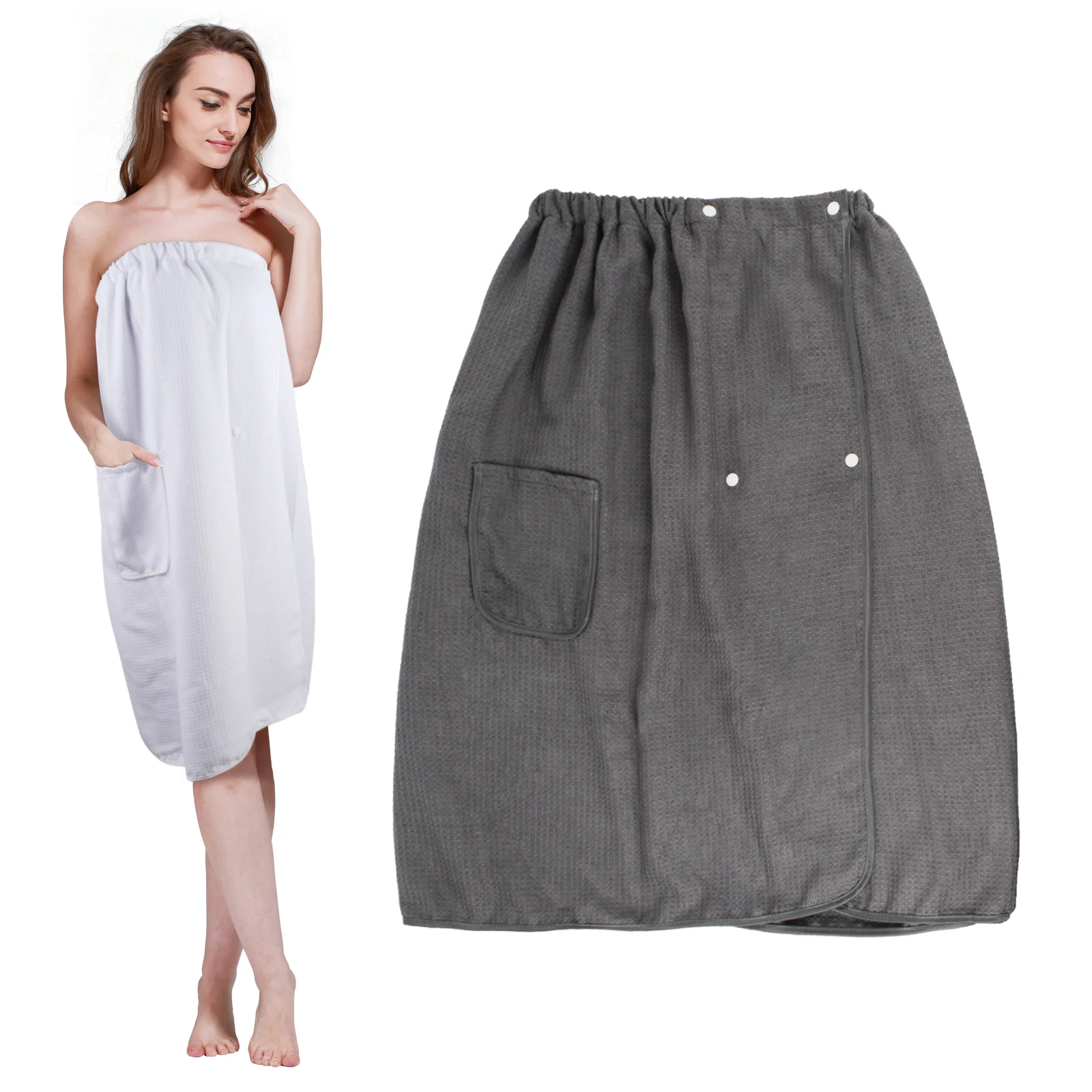 Оптовая продажа, полотенце для обертывания тела из микрофибры