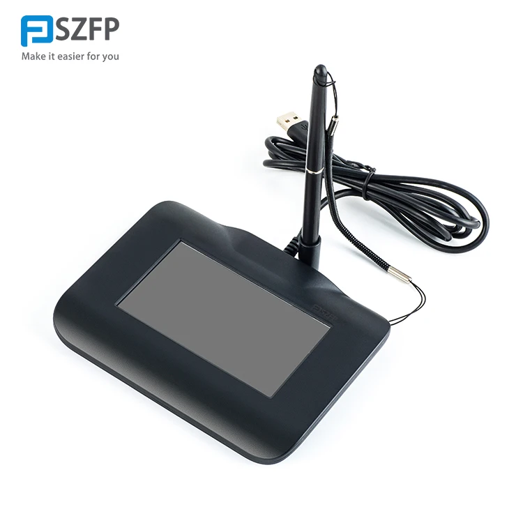 FP430S Hot Sale Electronic Signature Pad with Digital Pen in Bank