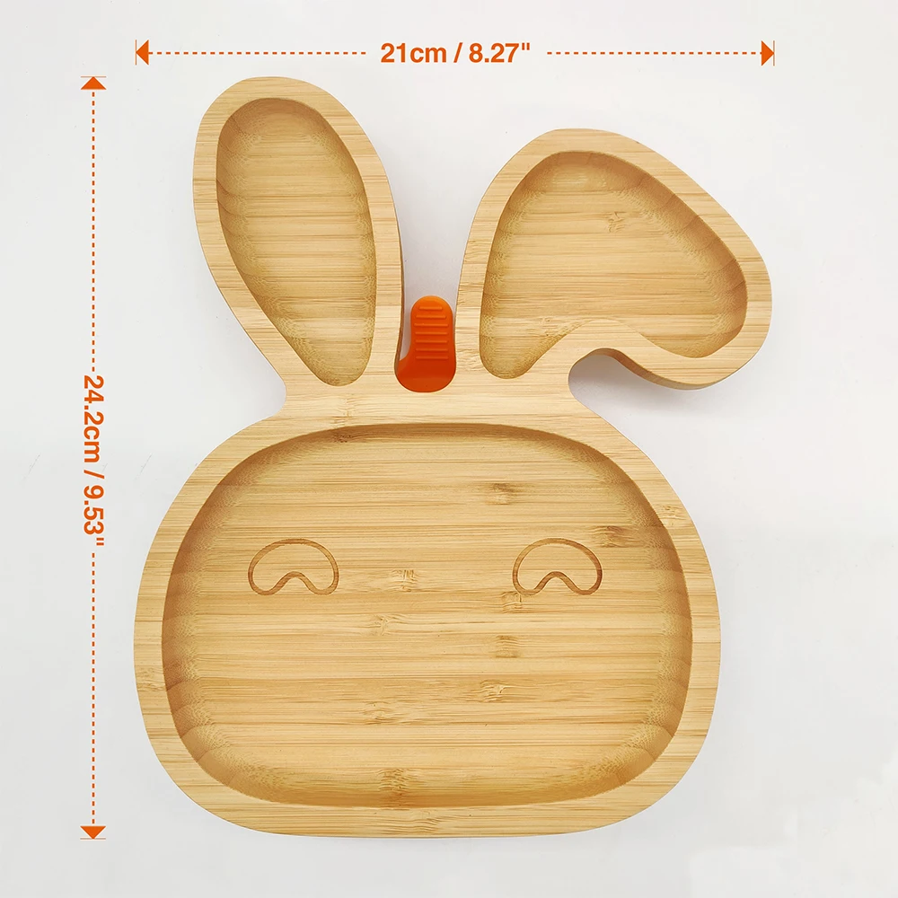 Hot selling custom baby dishes Silicone baby bowl using natural bamboo custom baby bowls