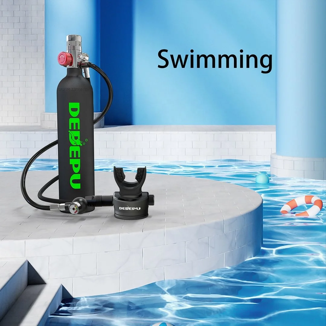 High-Pressure Scuba Tank Air Cylinder Pump Diving Goggles Tube Diving Mask with Oxygen Use