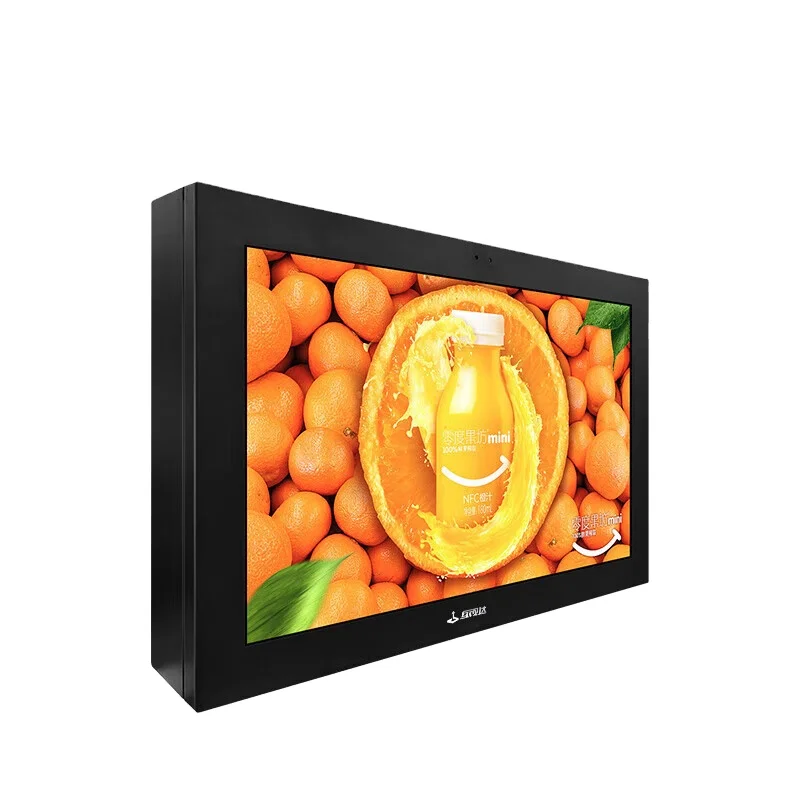 Outdoor Waterproof 32 43 55 65 75 86 Inch Advertising TV Display Android Media Player Wall Mounted Digital Signage