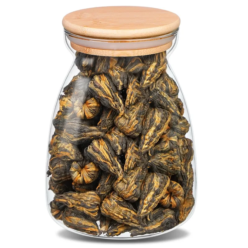 Yunnan high quality Dianhong Pagoda black tea fully fermented tea golden sprouts honey aroma and Kung Fu Chinese famous tea