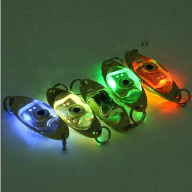 LED Deep Drop Underwater Eye Fish Attractor Electronic Lure Light Flashing Lamp for Fishing Newest Shipping High Quality