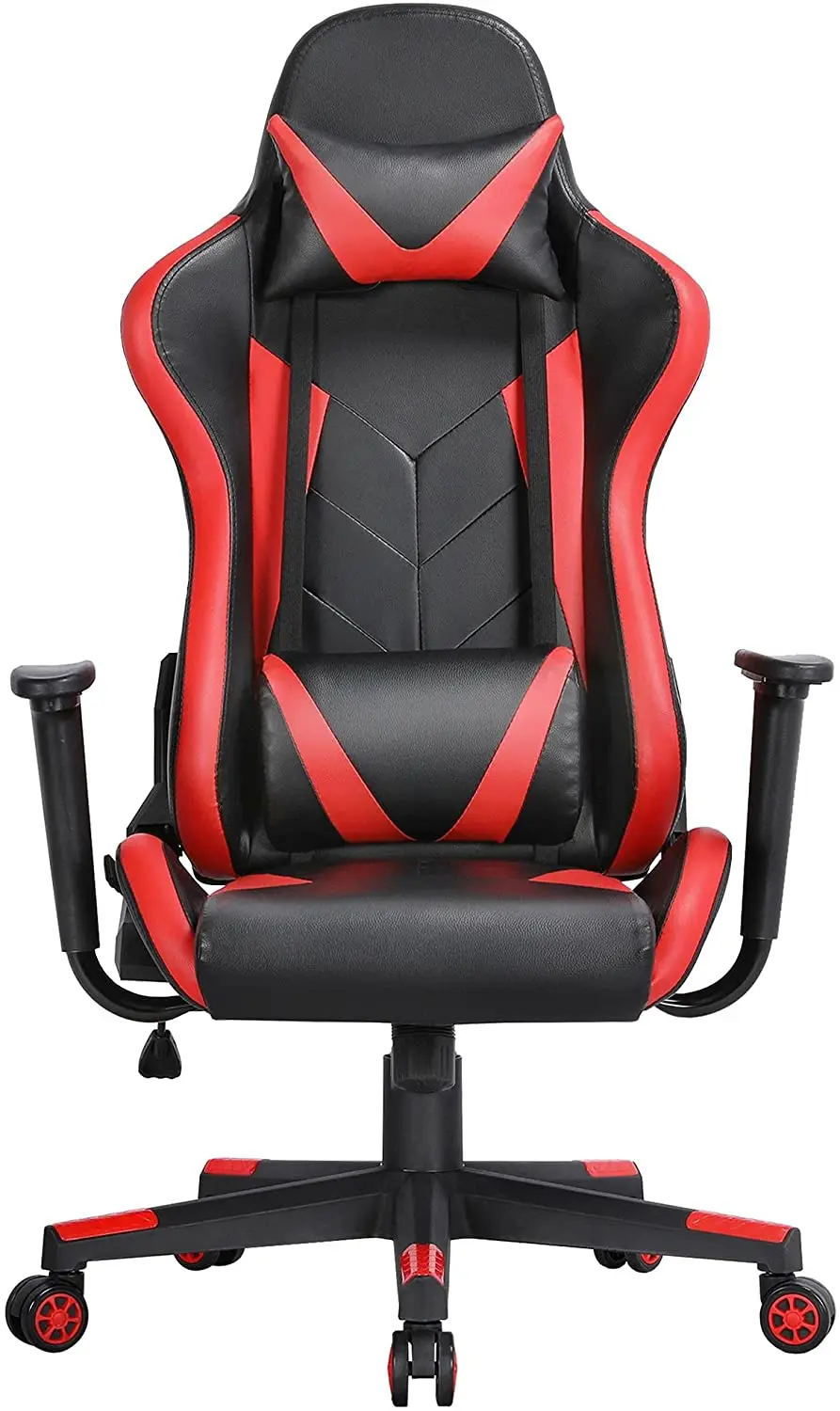 Black red Office Swivel Sports seat Executive Ergonomic design Gaming chair