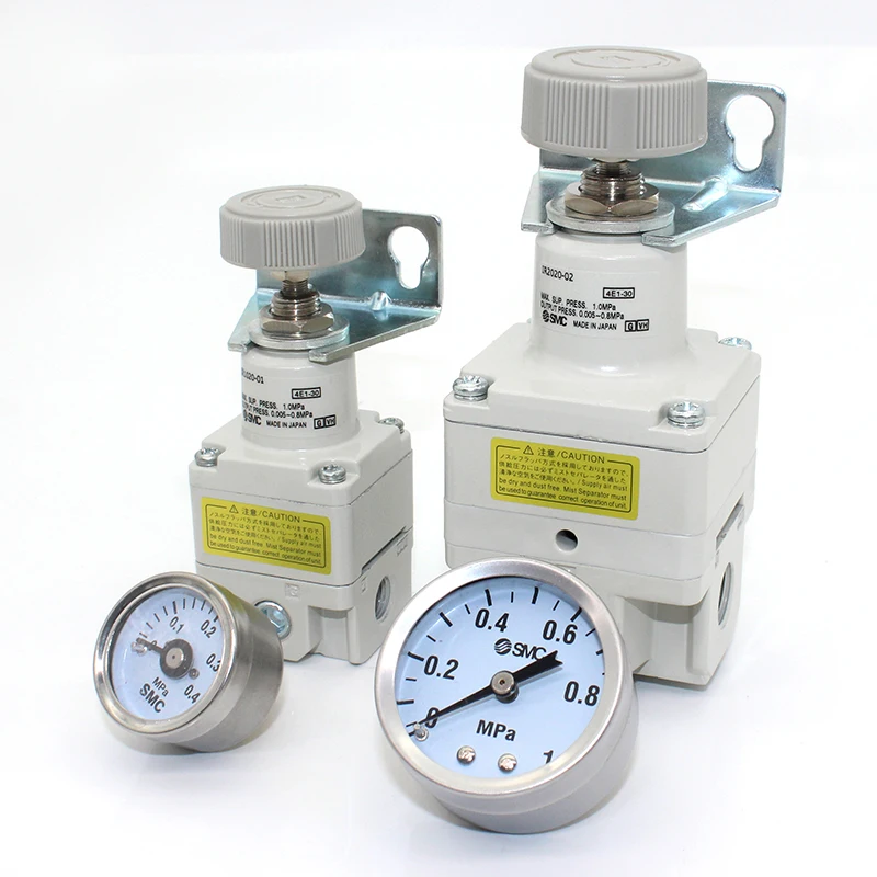 SMC Precision Pressure Reducing Valve Pneumatic Air Regulator IR1000-01BG-A/1010/1020