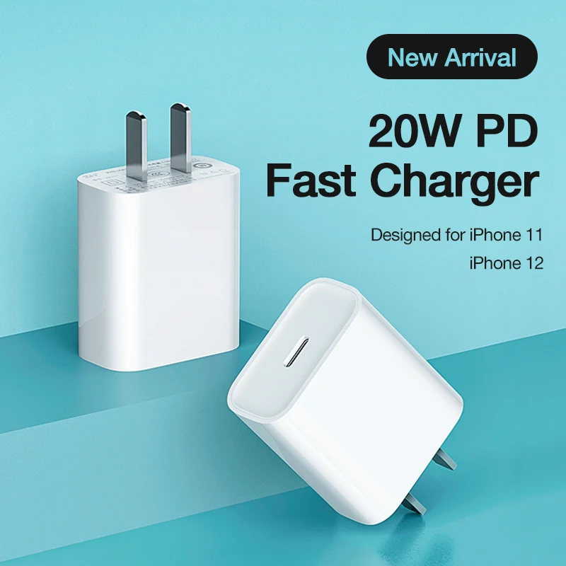  Новое поступление 20 Вт PD адаптер для быстрой зарядки USB c настенное зарядное устройство Iphone