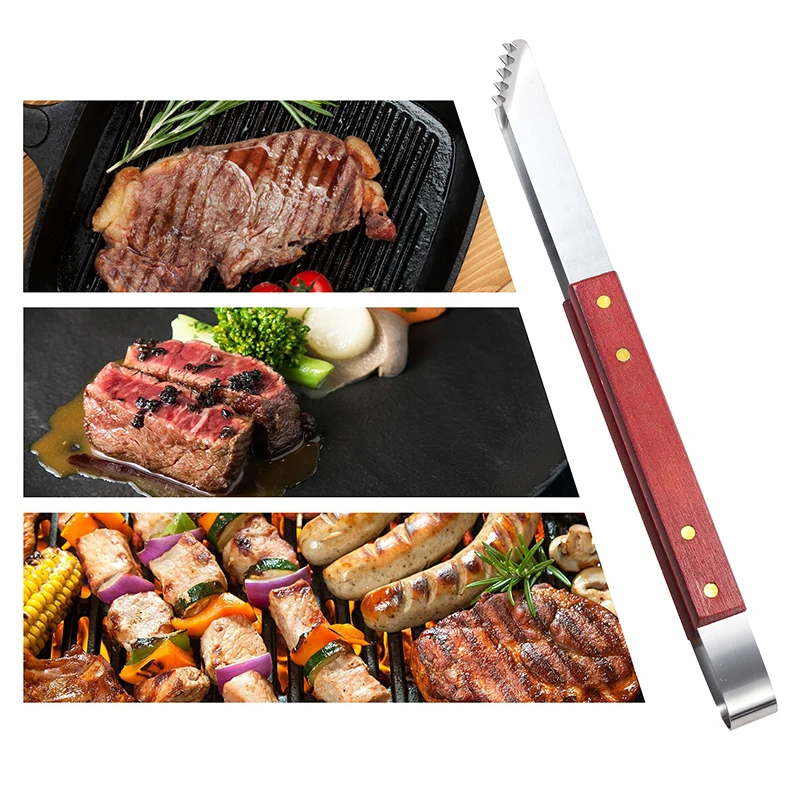 bbq accessories 5 Pcs Barbecue Fork Tongs Spatula Apron outdoor grill Stainless Steel BBQ Tools Set