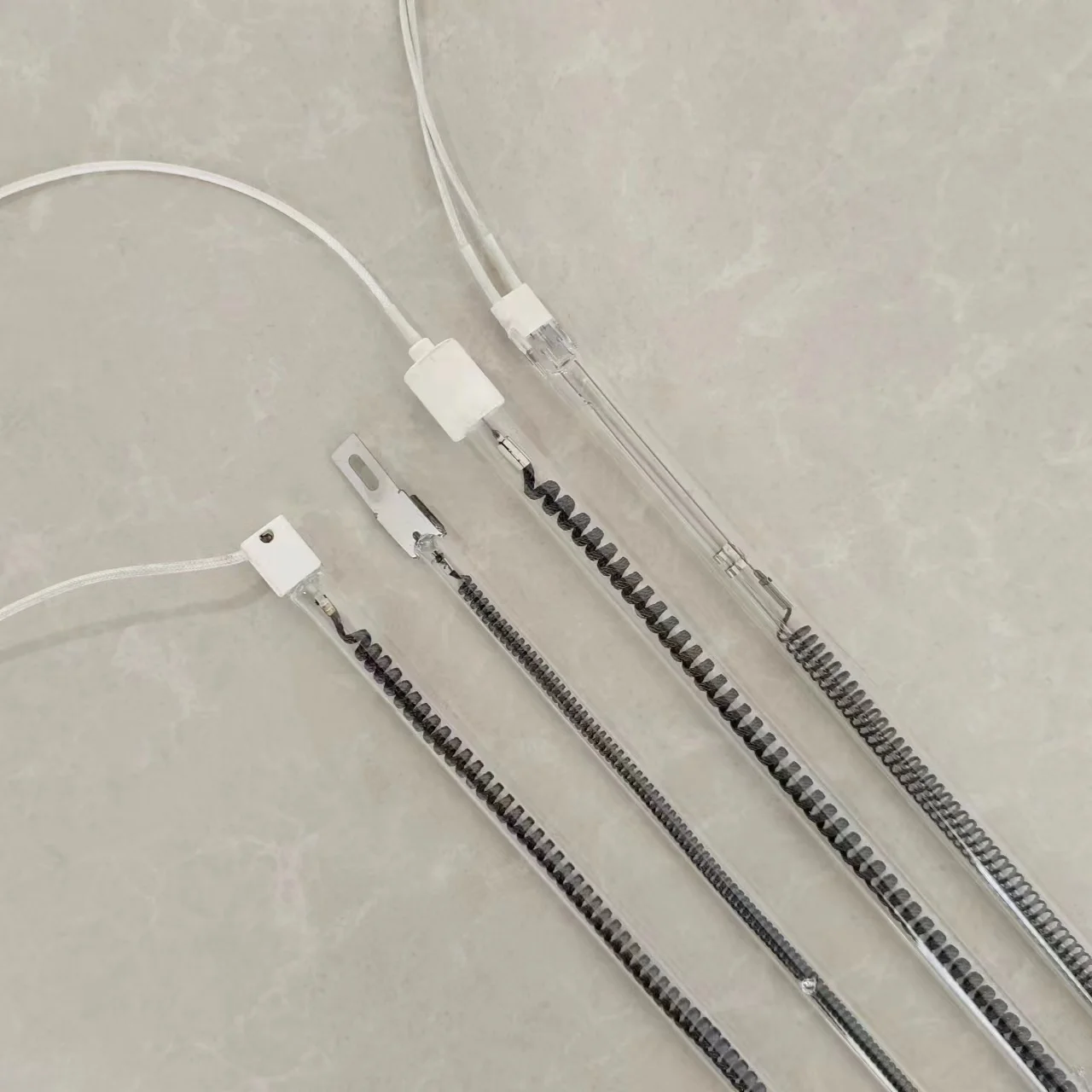 Good quality 500-2000W clear reflector customized medium wave infrared heat lamp for plastics process