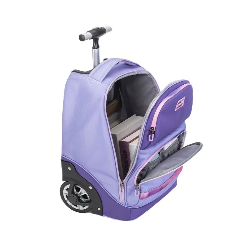 Guangzhou,China Wholesale durable kids school trolley bag & backpack with wheels