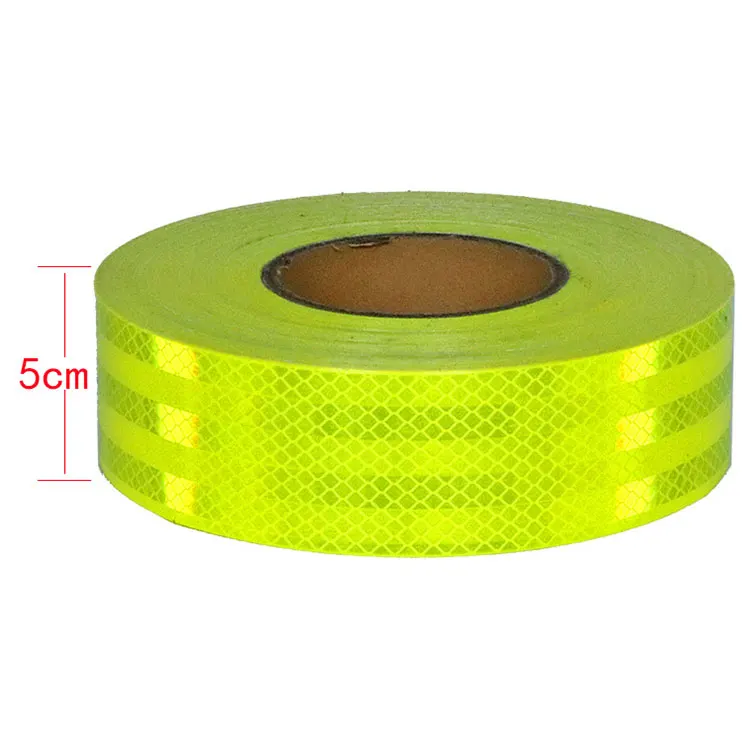 Hi Viz микро призма для безопасности дорожного движения наклейки 5 см 45 м ультра прочные ПВХ полиэфирные призматические печатные стеклянные Акриловые Предупреждающие