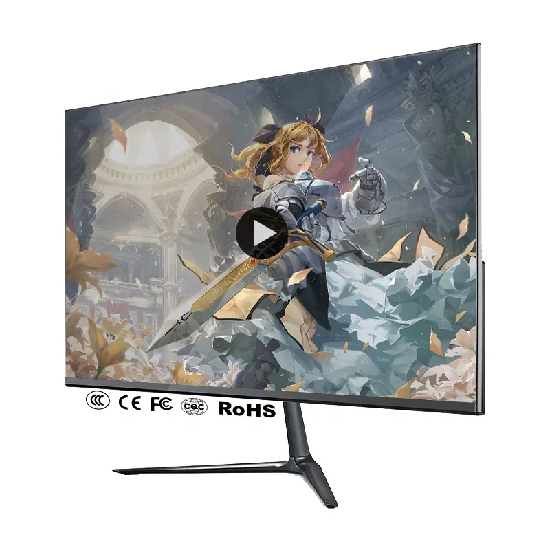 Топ-рейтинг поставщиков 1080P HD IPS TFT 22 24 дюйма 75 Гц 144 монитор дисплей компьютерный игровой ПК светодиодные