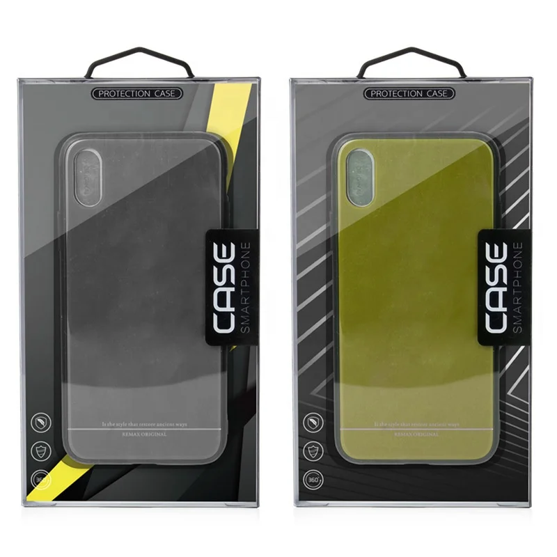 Wholesale Price Quality Plastic Box Packaging for Mobile Phone Case with Lanyard