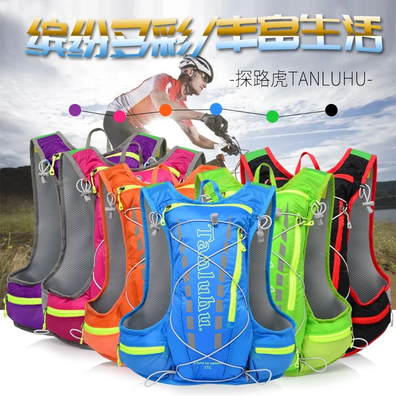Outdoor Waterproof Hydration Backpack With Water Bladder For Biking Riding Running Hiking Surfing