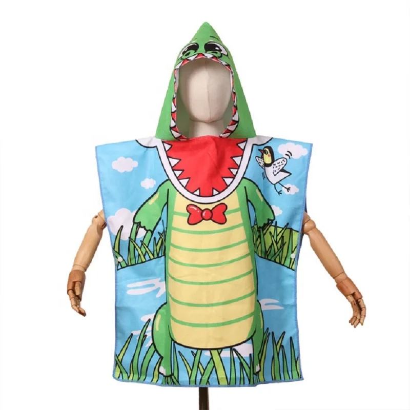 Baby Bath Towels Quick Dry with Hood Swim Pool Super Soft Absorbent Microfiber Towel for Boys Girls Toddlers