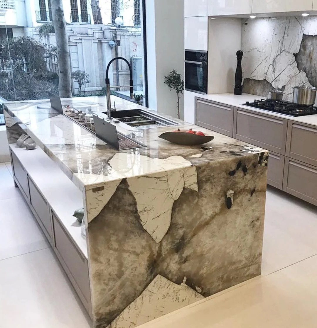 BOTON STONE Natural Stone Veneer Granite Tiles Brazilian Counter top Slab Patagonia Granite Price