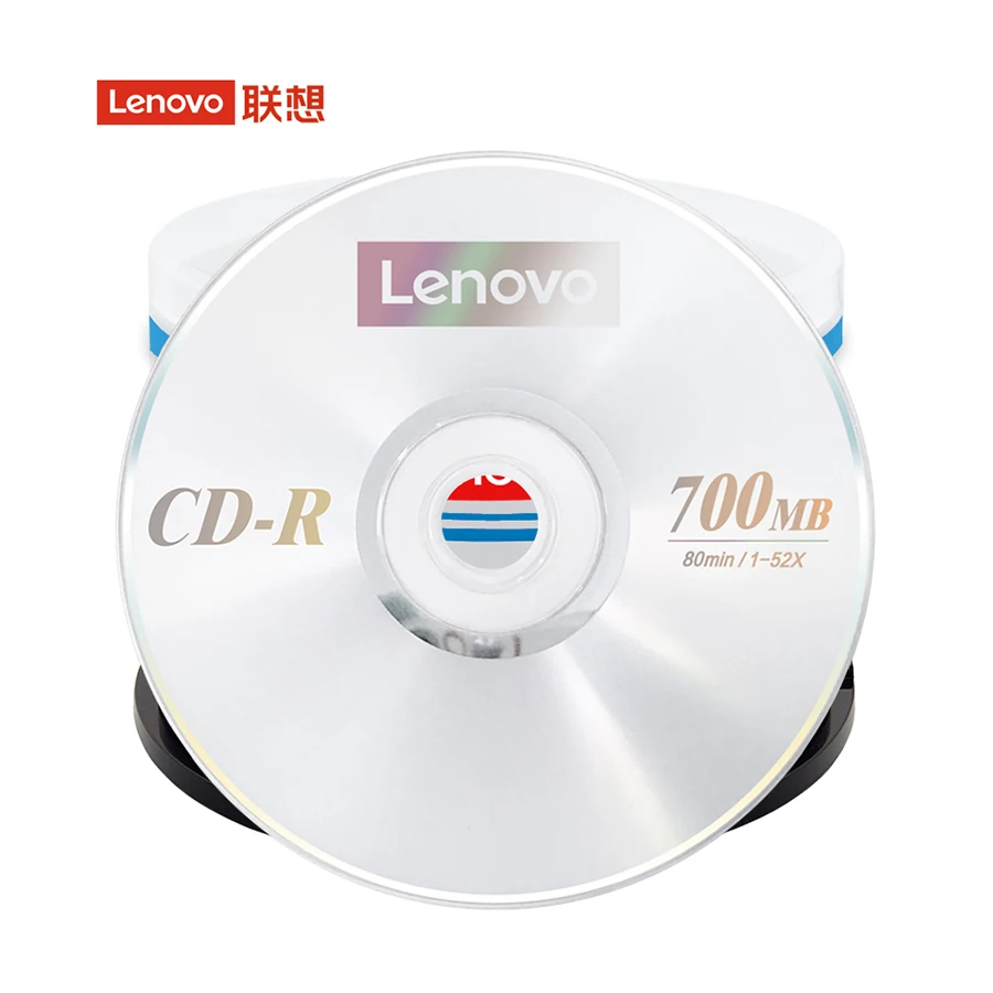 Высококачественные Оригинальные лицензированные Cd-r 700MB 52X сжигаемые диски Чистые диски 50 шт. бочки для Lenovo Сделано в Китае