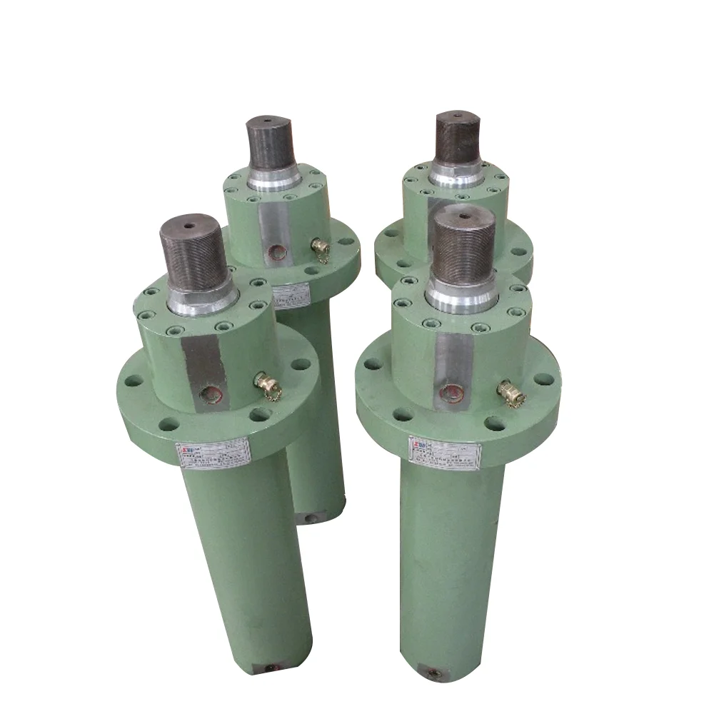 Support Customized Services Green Steel Double Acting Simple Structure Tractor Steering High Pressure Hydraulic Cylinders