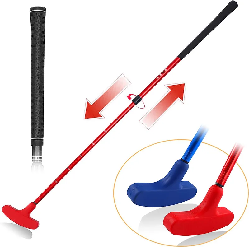 Two-Way adjustable shaft golf Putter, Mini Golf Putter for Kids, Junior and Adults