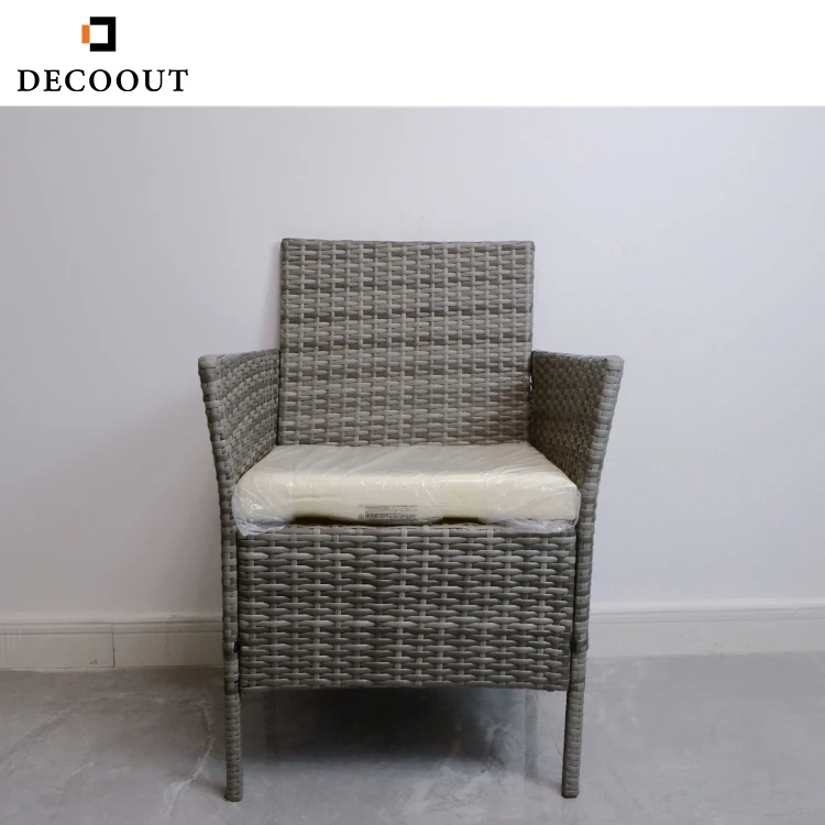 New Assembly Outdoor Furniture Rattan Chairs Coffee Table Garden Restaurant Dining Outdoor Table And 4 Chairs Set