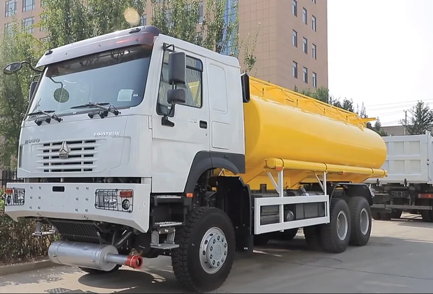 Brand new Sinotruk 6x6 20000liters howo fuel tanker truck for fuel delivery
