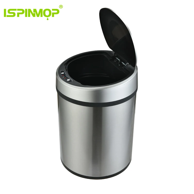 High quality automatic sensor small size electric dustbin for office