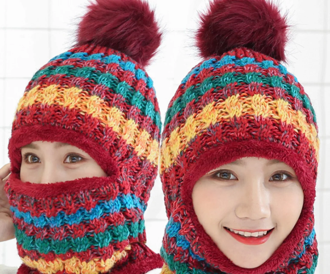 Autumn winter wool knitcap letter stick cloth fashion warm hat student street cold hat