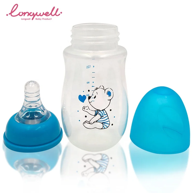 Babies Feeding Bottles PP Food Grade Plastic for Newborn Silicone Nipple Soft Safety Manufacturer Price Hand Free Milk Bottles