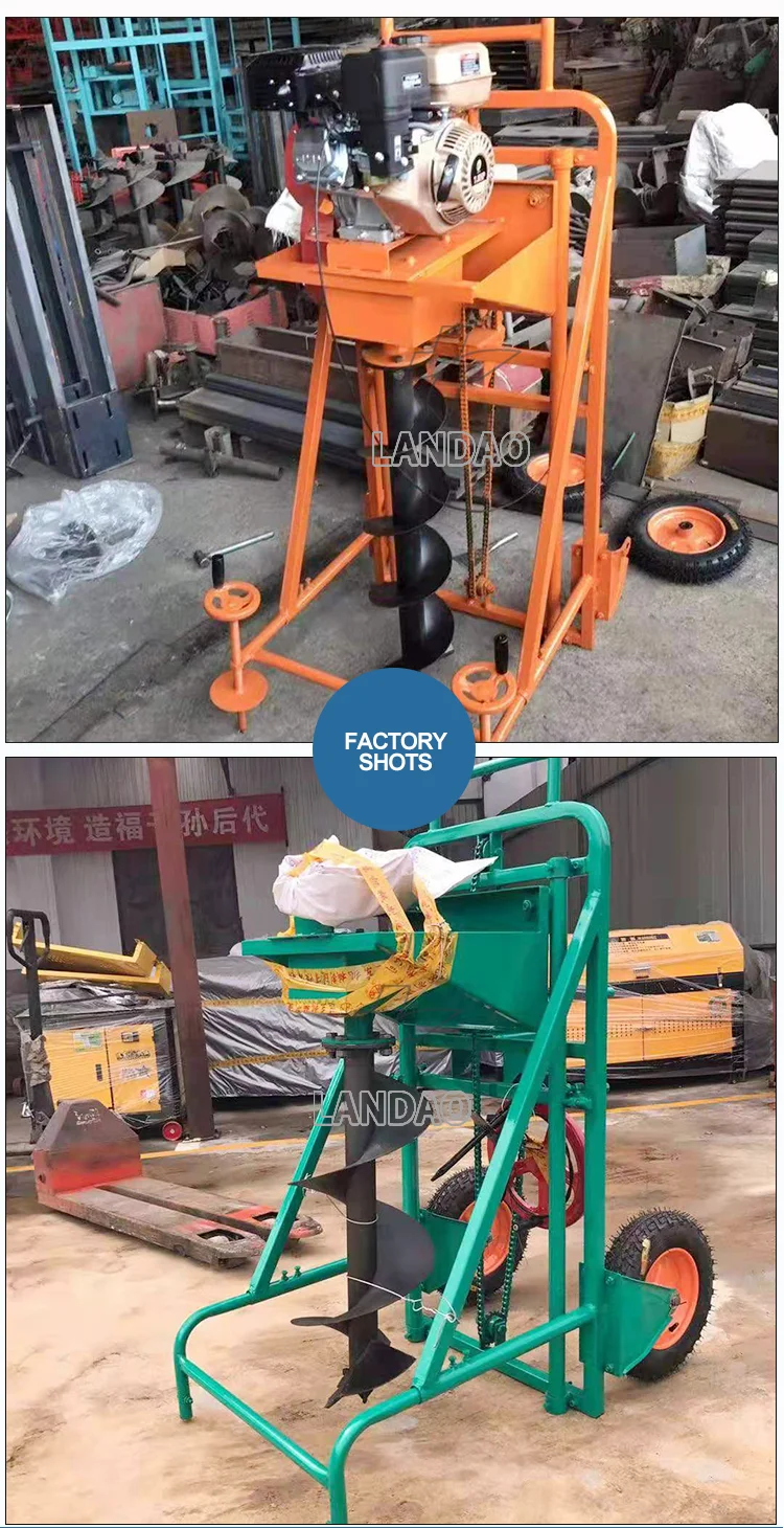 Portable Land Trench Hand Small Digging Machine For Sale
