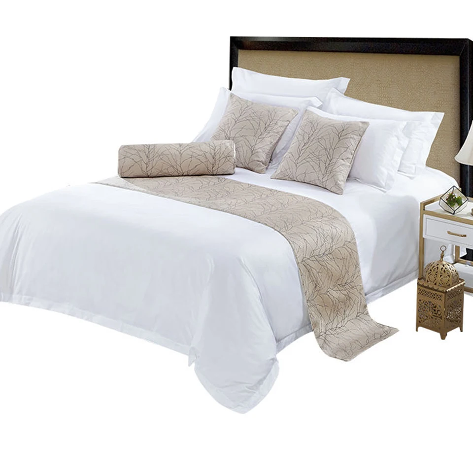 Минимализм, геометрический узор, 100% хлопок, сатин, Королевский размер, Комплект постельного белья для отеля