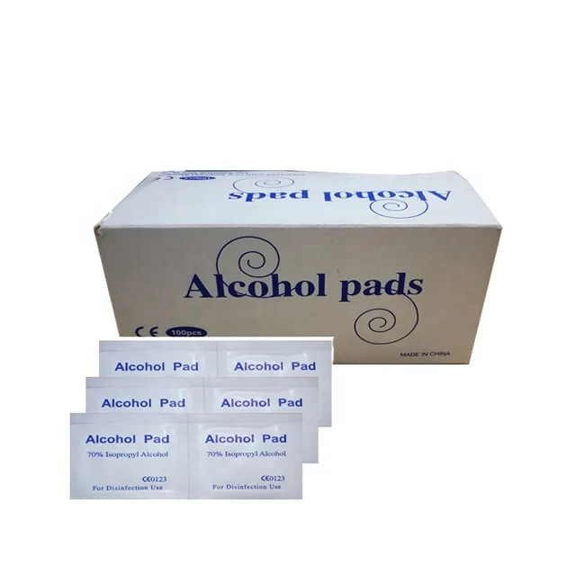 Производство антисептических 70% изопропиловых спиртовых тампонов/спиртовых тампонов-использование аптечки первой помощи