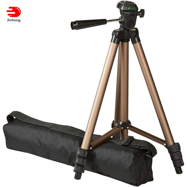 16.5 - 50 Inches Aluminum Lightweight 3130 Adjustable Foldable tripod tube locking camara web con tripode for YouTube Facebook L