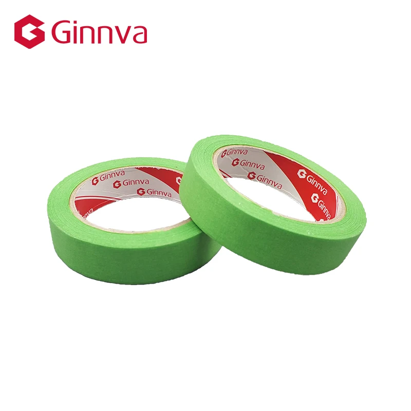 new in door paint masking tape jumbo roll waterproof Easily hand-terable masking tape Rubber masking tape made in China