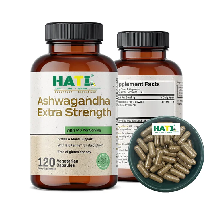 Питание сна Ashwagandha экстракт корня капсулы