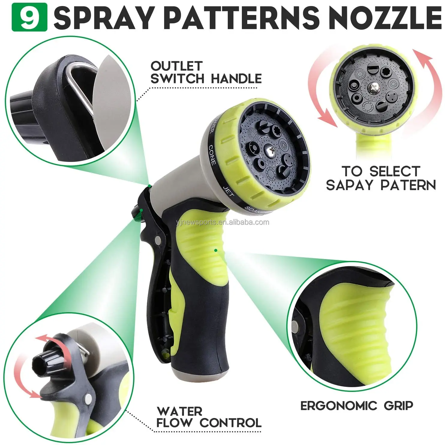 OEM 25Ft/50Ft/75Ft/100Ft Anti-Corrosion latex Expandable  Magic Garden Hose Pipe