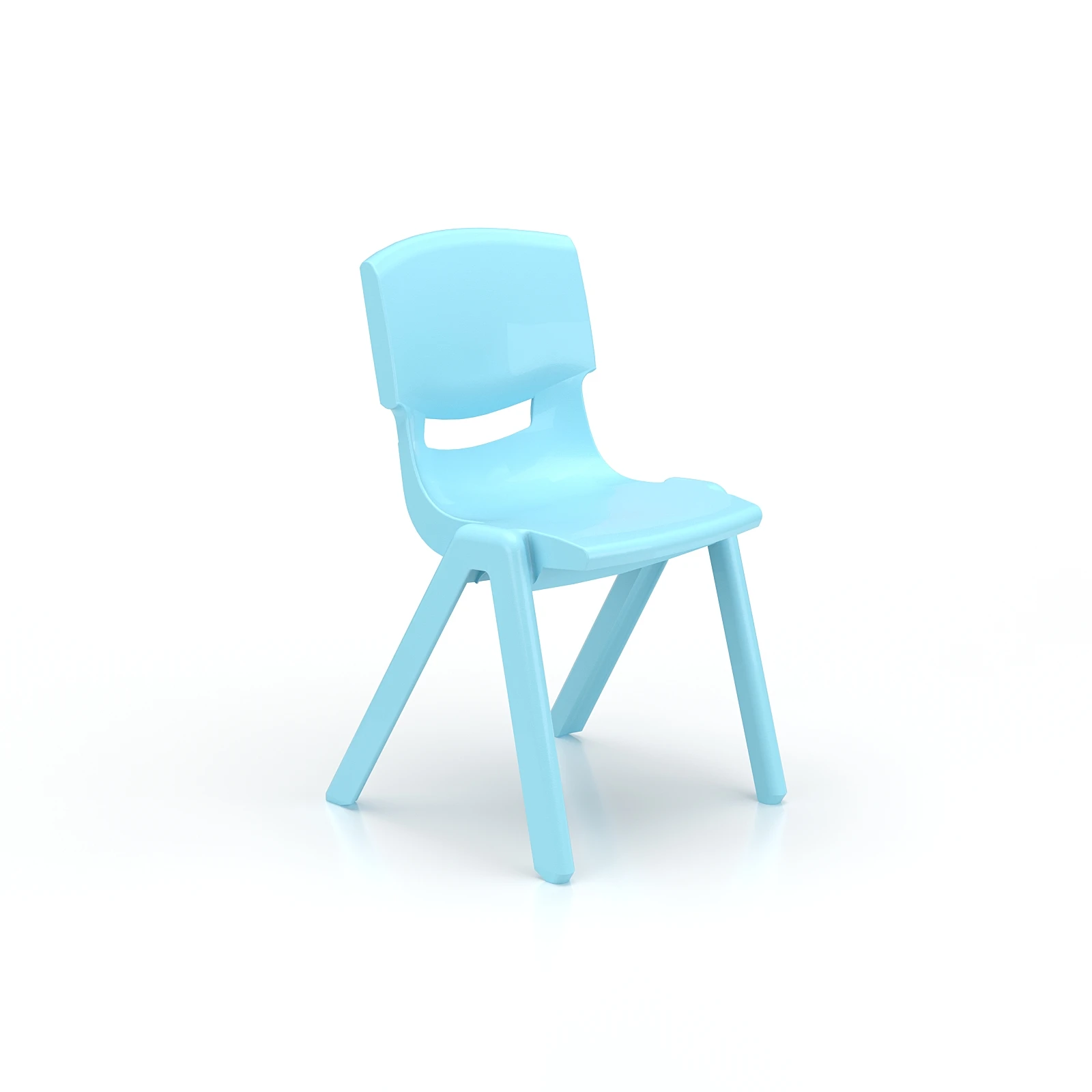 Wholesale Strong Pp Plastic Back And Seat Chairs For School Student Training Training Desk Chair school chair and desk