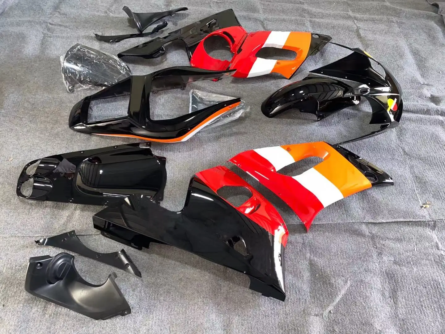 2021 WHSC BEST Plastic ABS Fairing Bodywork Kit For YAMAHA R6 1998