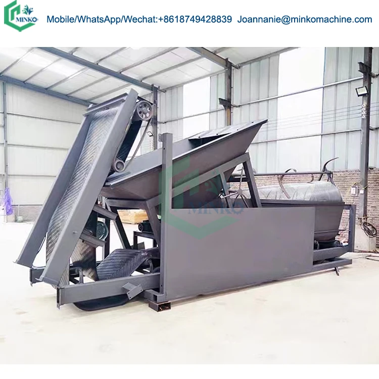 Large industrial sand shaker mobile vibrating sand screen machine sand and stone separator